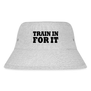 Train in for it - Stanley/Stella Recycled Bucket Hat - heather grey - Front