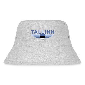 Tallinn T-Shirt – Pour les fans de la capitale - Bob recyclé Stanley/Stella - gris chiné - Devant