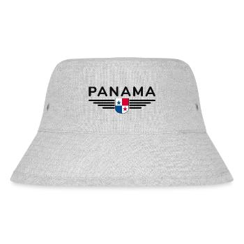 Panama T-Shirt Design - Stanley/Stella Recycled Bucket Hat - heather grey - Front