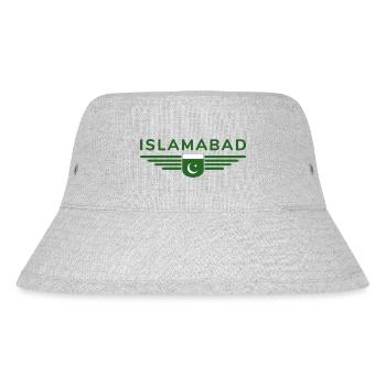 Islamabad Design – Style de la capitale - Bob recyclé Stanley/Stella - gris chiné - Devant