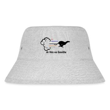 Greyhound - Ar Nós Na Gaoithe - Stanley/Stella Recycled Bucket Hat - heather grey - Front