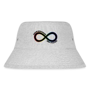 Neurodiversity - Stanley/Stella Recycled Bucket Hat - heather grey - Front