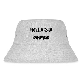 Partyspruch für Malle, Karneval ect. - Kostümidee - Stanley/Stella recycelter Bucket Hat - Grau meliert - Vorne