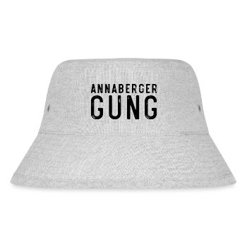 Annaberger Gung - Stanley/Stella recycelter Bucket Hat - Grau meliert - Vorne