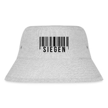 Siegen Westerwald - Stanley/Stella recycelter Bucket Hat - Grau meliert - Vorne