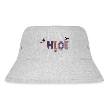 Name Chloé HALLOWEEN - Stanley/Stella Recycled Bucket Hat - heather grey - Front