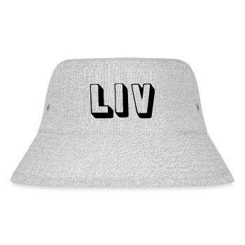Name - Liv - Stanley/Stella recycelter Bucket Hat - Grau meliert - Vorne
