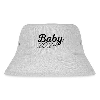 Baby 2024 - Stanley/Stella recycelter Bucket Hat - Grau meliert - Vorne