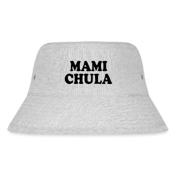 Mami chula - Stanley/Stella recycelter Bucket Hat - Grau meliert - Vorne