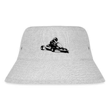 Kart - Stanley/Stella recycelter Bucket Hat - Grau meliert - Vorne