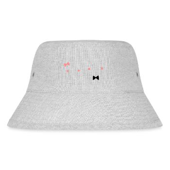 Katze Katzenpaar Hochzeit Geschenk Verlobung Liebe - Stanley/Stella recycelter Bucket Hat - Grau meliert - Vorne