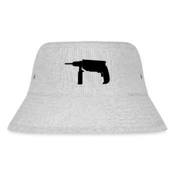 drill - Stanley/Stella Recycled Bucket Hat - heather grey - Front