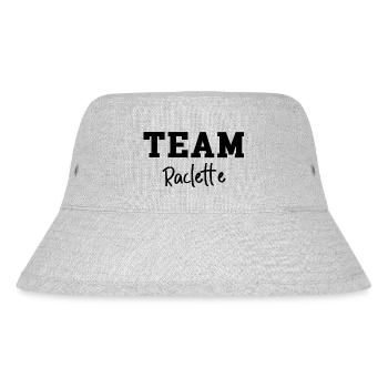 Team raclette idée cadeau humour hiver - Bob recyclé Stanley/Stella - gris chiné - Devant