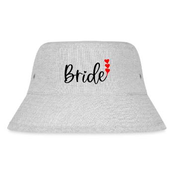 Bride I Bride Enterrement de vie de jeune fille JGA - Bob recyclé Stanley/Stella - gris chiné - Devant