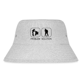 Singer Singing Hobby Singer Musicians Band Singing - Stanley/Stella Recycled Bucket Hat - heather grey - Front