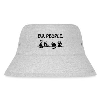 EW People Black Cats Funny Cat - Bob recyclé Stanley/Stella - gris chiné - Devant