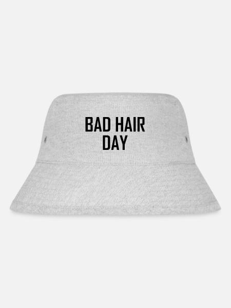 Dog Hund - Stanley/Stella recycelter Bucket Hat - Grau meliert