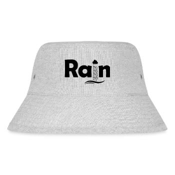 Rain - Stanley/Stella recycelter Bucket Hat - Grau meliert - Vorne