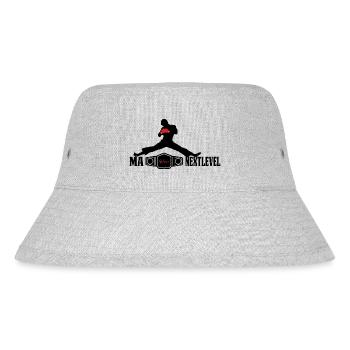 Manextlevel Fighter2 - Stanley/Stella recycelter Bucket Hat - Grau meliert - Vorne