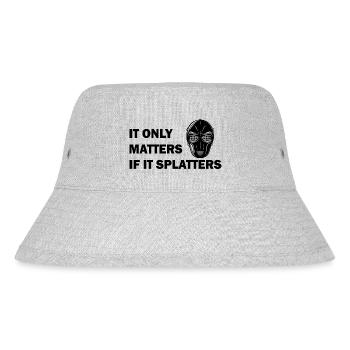 Paintball Airsoft - Stanley/Stella Recycled Bucket Hat - heather grey - Front