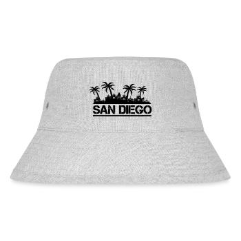 San Diego - Stanley/Stella Recycled Bucket Hat - heather grey - Front