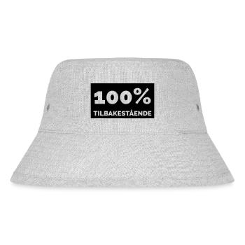 100% en arrière - Bob recyclé Stanley/Stella - gris chiné - Devant