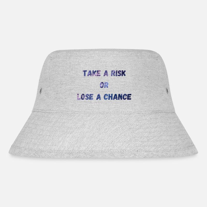 Prendre un risque ou perdre une chance - Bob recyclé Stanley/Stella - gris chiné