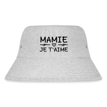 MAMIE JE T'AIME - Bob recyclé Stanley/Stella - gris chiné - Devant