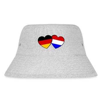 The Dutch Germany Love - Stanley/Stella Recycled Bucket Hat - heather grey - Front