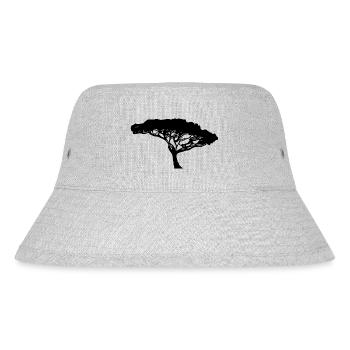 Beautiful Tree of Life - Stanley/Stella Recycled Bucket Hat - heather grey - Front