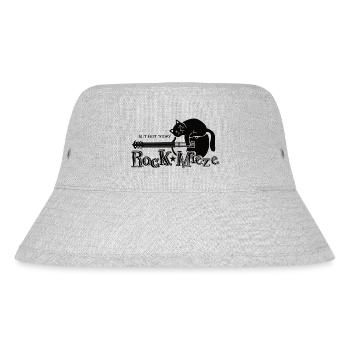 Rock Pussy, Hard Rock, Chat, Chat Maman Cadeau - Bob recyclé Stanley/Stella - gris chiné - Devant