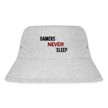 Gamers never sleep - Bob recyclé Stanley/Stella - gris chiné - Devant