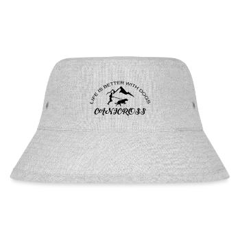 Marathon Triathlon Running Jogging Biking Cycling - Stanley/Stella Recycled Bucket Hat - heather grey - Front
