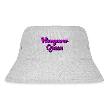 Hangover Queen - Stanley/Stella recycelter Bucket Hat - Grau meliert - Vorne