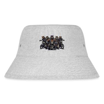 Road Wolves - Stanley/Stella Recycled Bucket Hat - heather grey - Front
