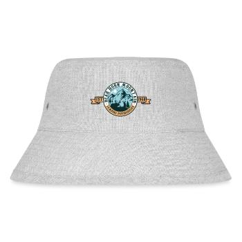 Bear Horn Mountain - Camping Psychedelics - Stanley/Stella Recycled Bucket Hat - heather grey - Front