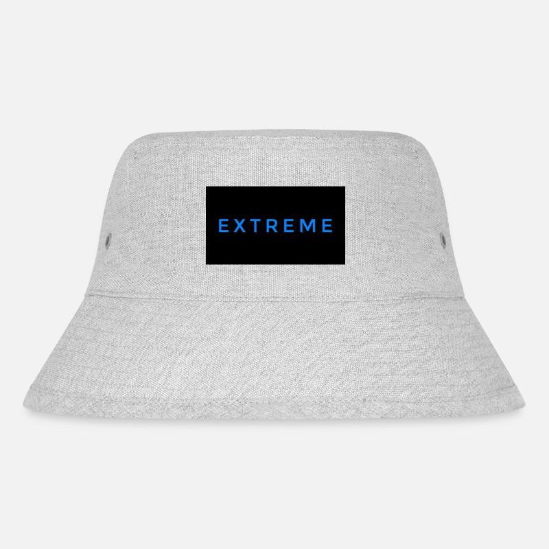 Extrem 5 - Stanley/Stella recycelter Bucket Hat - Grau meliert