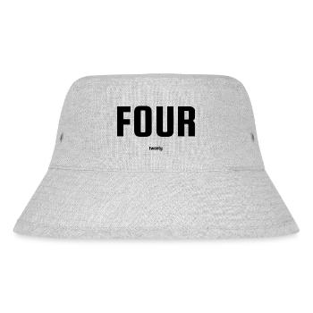 Fourtwenty 420 - Stanley/Stella Recycled Bucket Hat - heather grey - Front