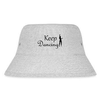 Dancing Dance Music - Stanley/Stella Recycled Bucket Hat - heather grey - Front