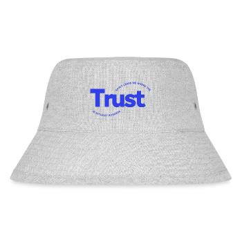 Trust - Stanley/Stella recycelter Bucket Hat - Grau meliert - Vorne