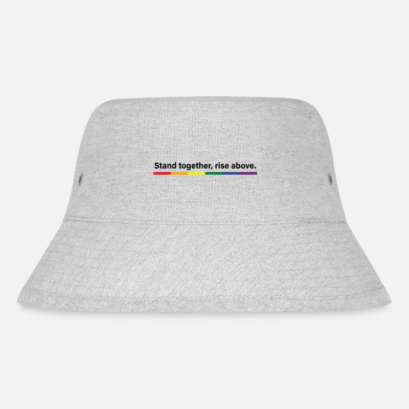 Restez unis, élevez-vous au-dessus - Bob recyclé Stanley/Stella - gris chiné