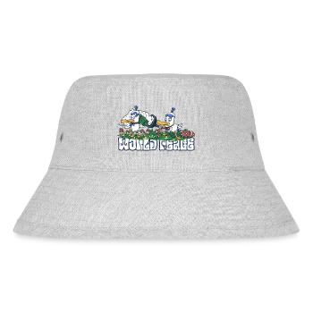 420 World Peace Le Quack - Stanley/Stella recycelter Bucket Hat - Grau meliert - Vorne