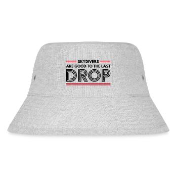 Funny Skydiver Quote: Perfect Gift! - Stanley/Stella Recycled Bucket Hat - heather grey - Front