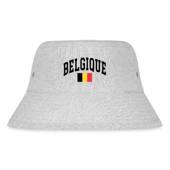 Belgium - Stanley/Stella Recycled Bucket Hat - heather grey - Front