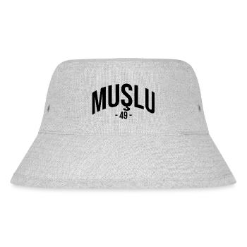 Mus 49 Turquie Turquie Turquie Cadeau Vacances TR Türk - Bob recyclé Stanley/Stella - gris chiné - Devant