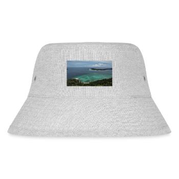 Koh Lipe Insel FPV Luftaufnahme Design - Stanley/Stella recycelter Bucket Hat - Grau meliert - Vorne