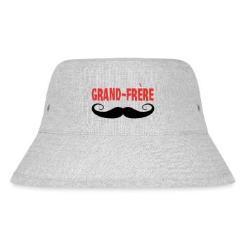 Grand Frère - Bob recyclé Stanley/Stella - gris chiné - Devant