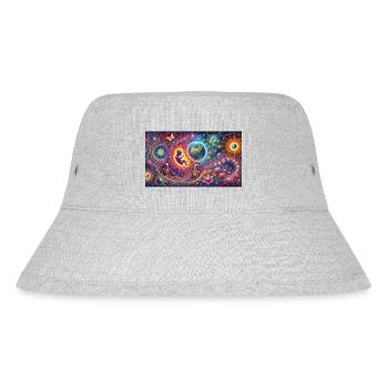 psyverse3000 - Stanley/Stella recycelter Bucket Hat - Grau meliert - Vorne