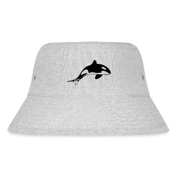 Orca - Stanley/Stella Recycled Bucket Hat - heather grey - Front