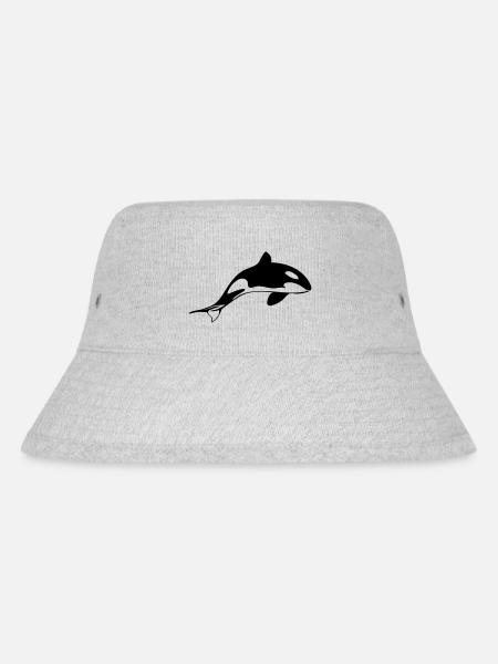 Orca - Stanley/Stella recycelter Bucket Hat - Grau meliert